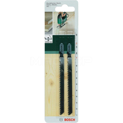 Пилка для лобзика Bosch T301CD (2609256725), фото 1, цена Пилка для лобзика Bosch T301CD (2609256725), фото 1, цена